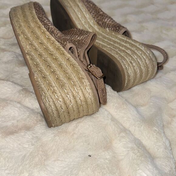 Steve Madden heeled espadrille sandals | Sz 9 - Picture 5 of 9